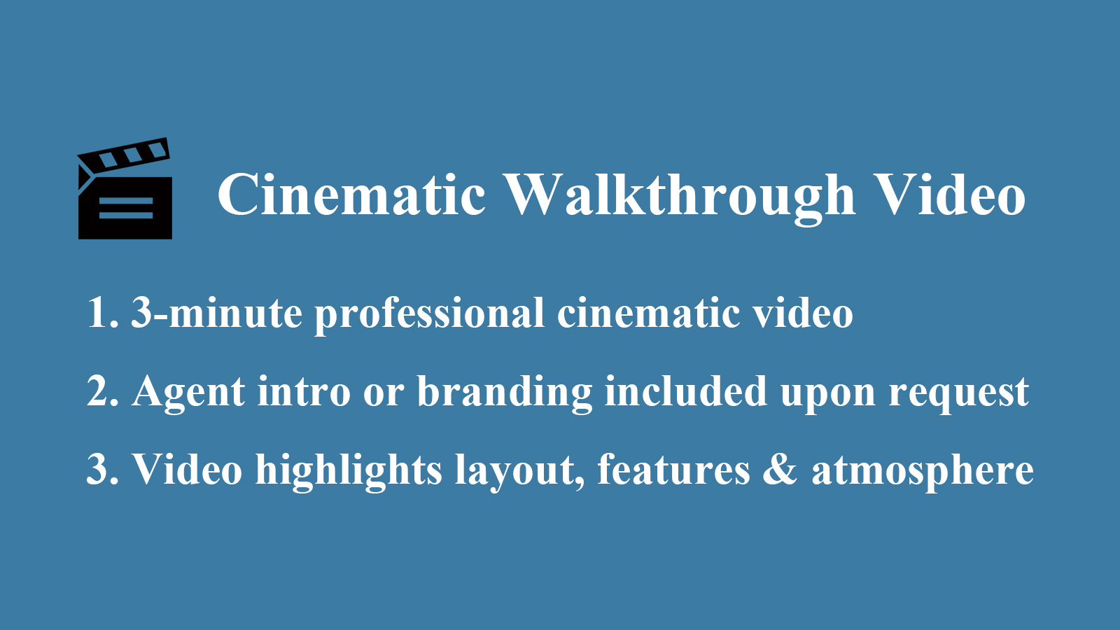 Cinematic Video<br>